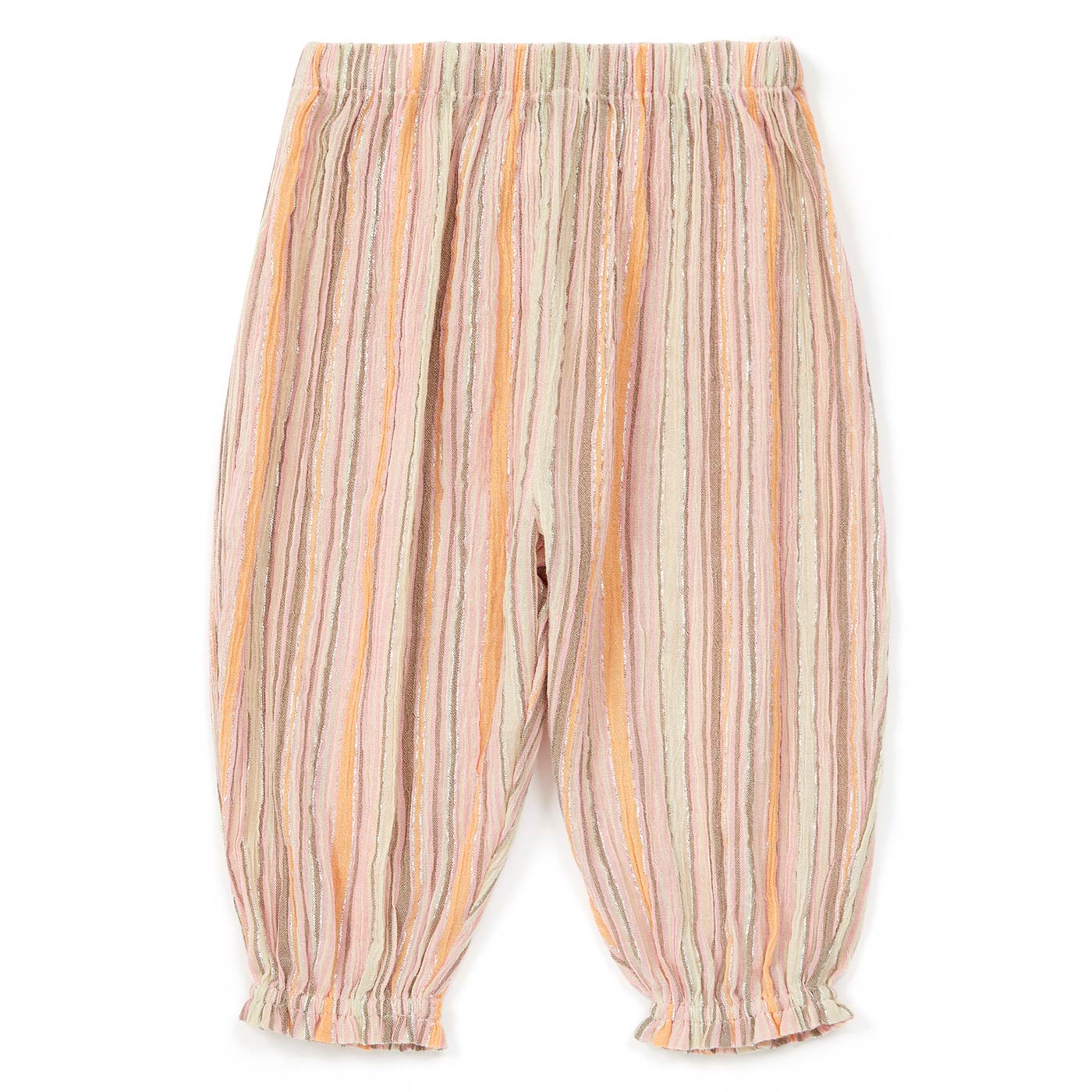 Βρεφικό Παντελόνι Ριγέ με Χρυσοκλωστή