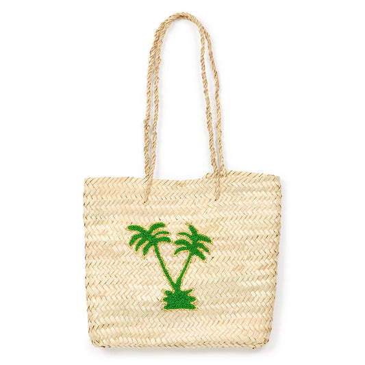 Ψάθινη Τσάντα Palmtree