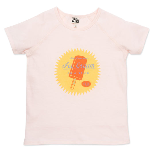 Παιδική Μπλούζα T-Shirt Ice Cream Rose