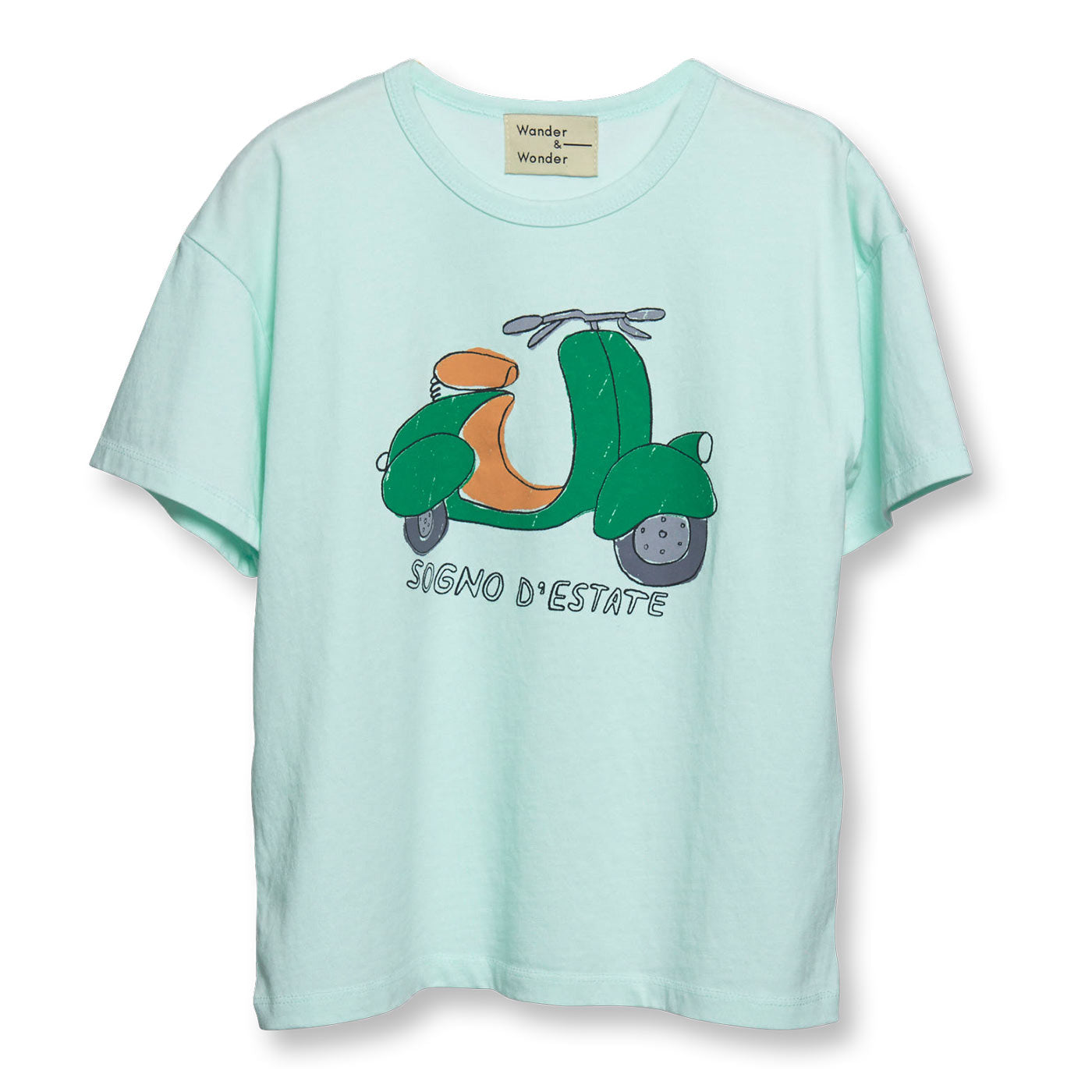 Παιδική Μπλούζα T-Shirt Scooter Pistachio