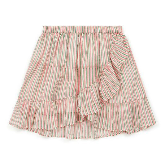 Παιδική Φούστα Ριγέ με Βολάν