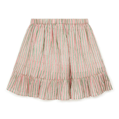 Παιδική Φούστα Ριγέ με Βολάν