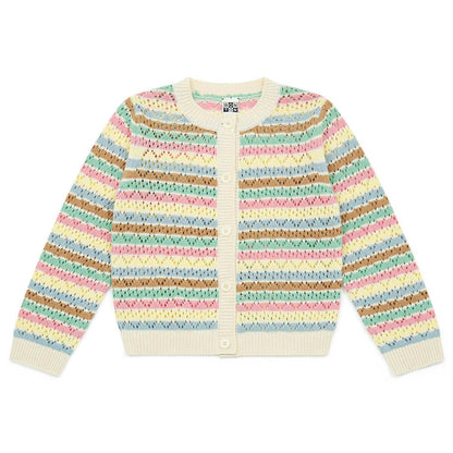 Παιδική Πλεκτή Ζακέτα Πολύχρωμη Ριγέ