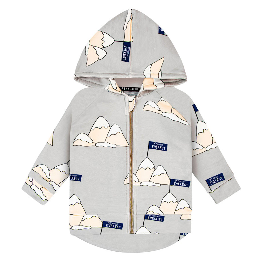Βρεφική Ζακέτα Φούτερ Everest Grey