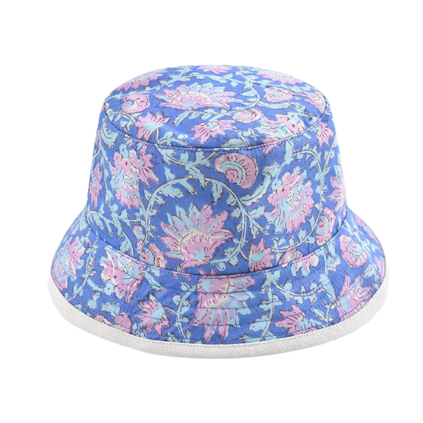 52A.FAI-S25-R0077 # Βρεφικό Καπέλο Blue & Yellow Capri