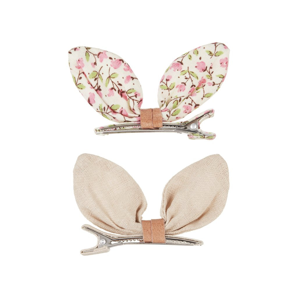 Σετ Παιδικά Κλιπ Μαλλιών Floral Bunny