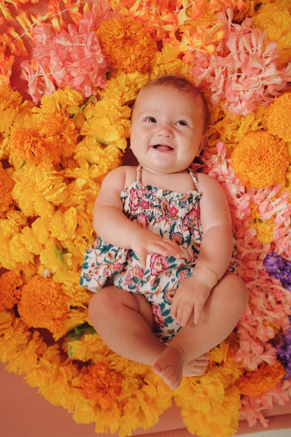 Βρεφικό Φορμάκι Emaline Indian Flowers