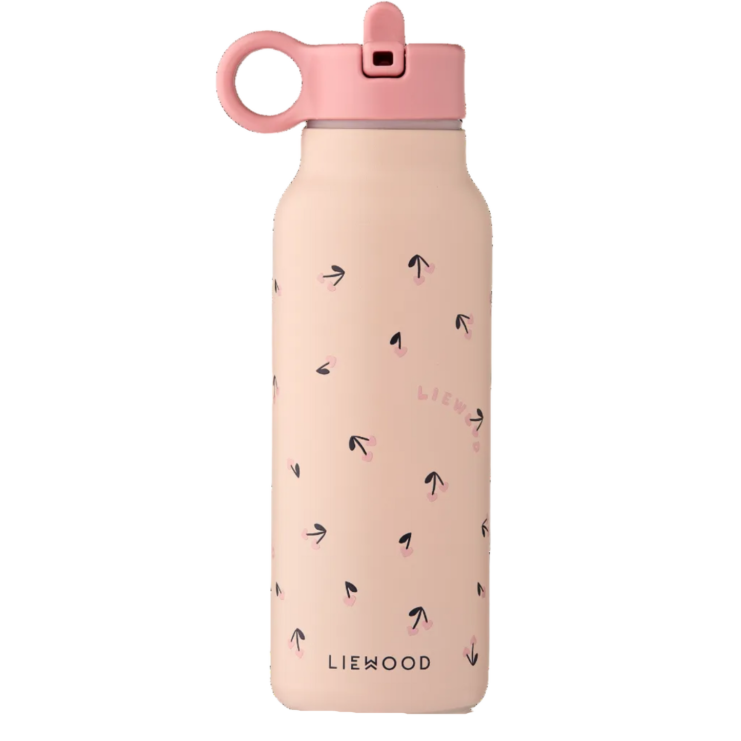 99.LW19617_2786 # Kids Water Bottle Falk 350 ml Mini Cherry Heart Rosey