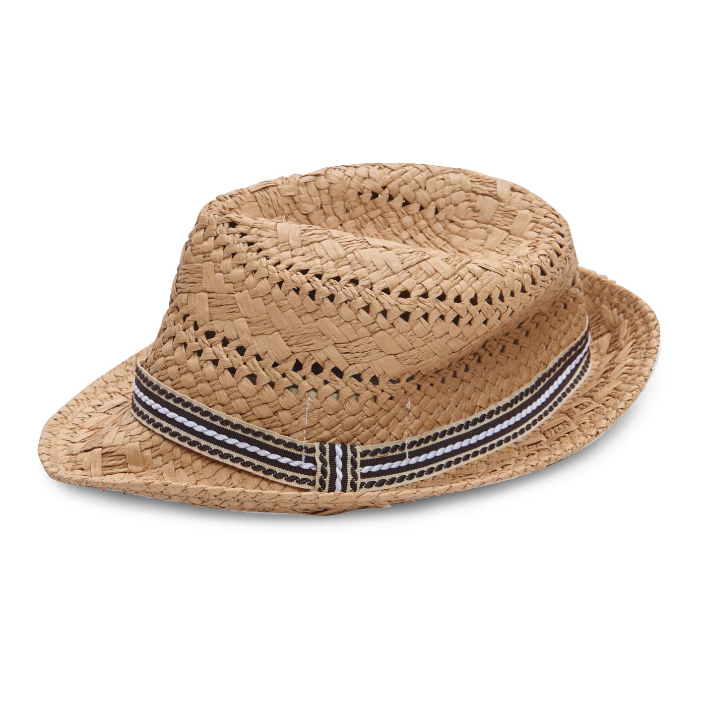 Παιδικό Ψάθινο Καπέλο Fedora