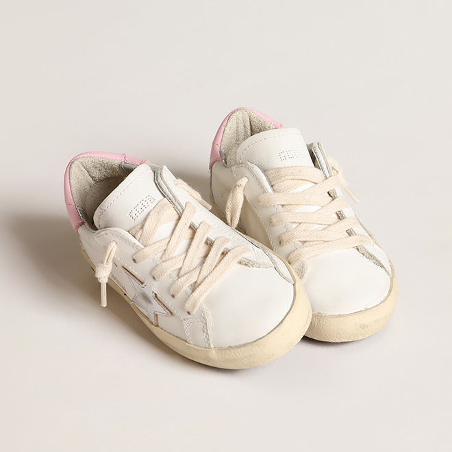 Παιδικό Αθλητικό Παπούτσι Golden Goose Silver Star - Pink