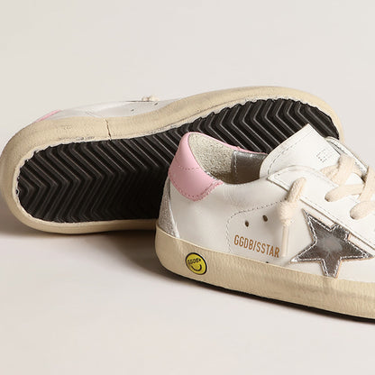 Παιδικό Αθλητικό Παπούτσι Golden Goose Silver Star - Pink