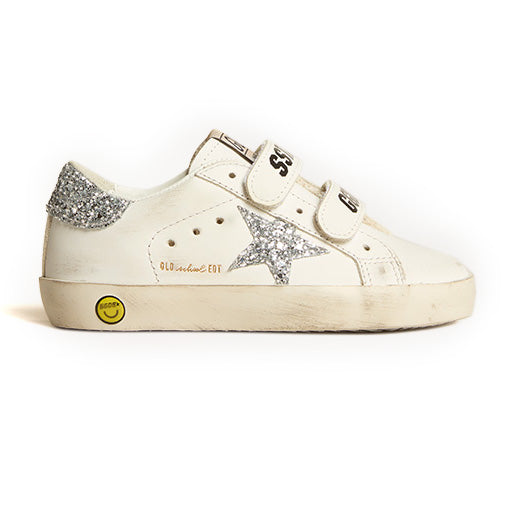 Παιδικό Αθλητικό Παπούτσι Golden Goose Glitter Silver Star