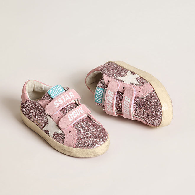 Παιδικό Παπούτσι Golden Goose Baby Pink Glitter