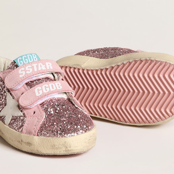 Παιδικό Παπούτσι Golden Goose Baby Pink Glitter