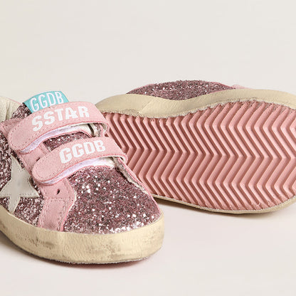 Παιδικό Παπούτσι Golden Goose Baby Pink Glitter