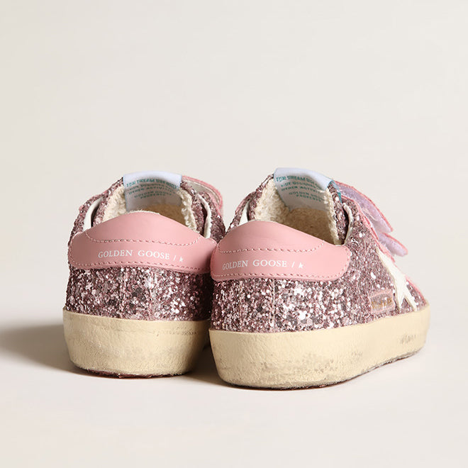 Παιδικό Παπούτσι Golden Goose Baby Pink Glitter