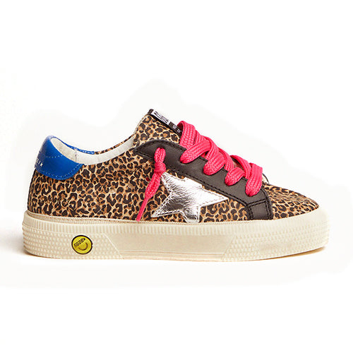 Παιδικό Αθλητικό Παπούτσι Golden Goose Leopard Brown
