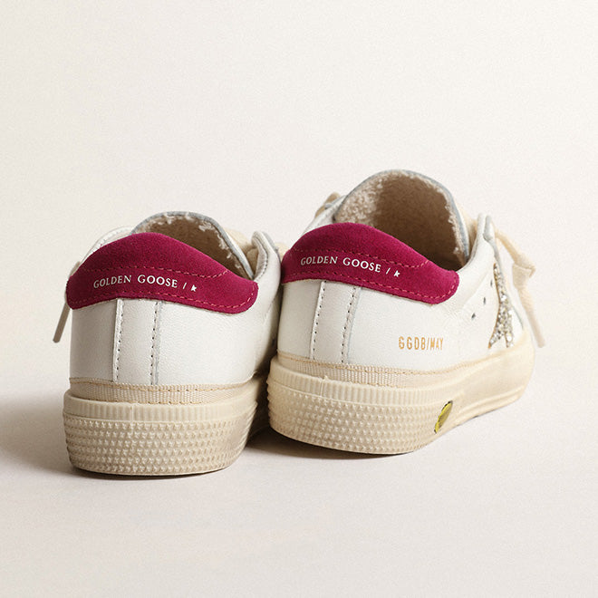 Παιδικό Παπούτσι Golden Goose Glitter Star Fuchsia