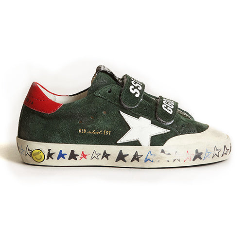Παιδικό Παπούτσι Golden Goose Green Suede