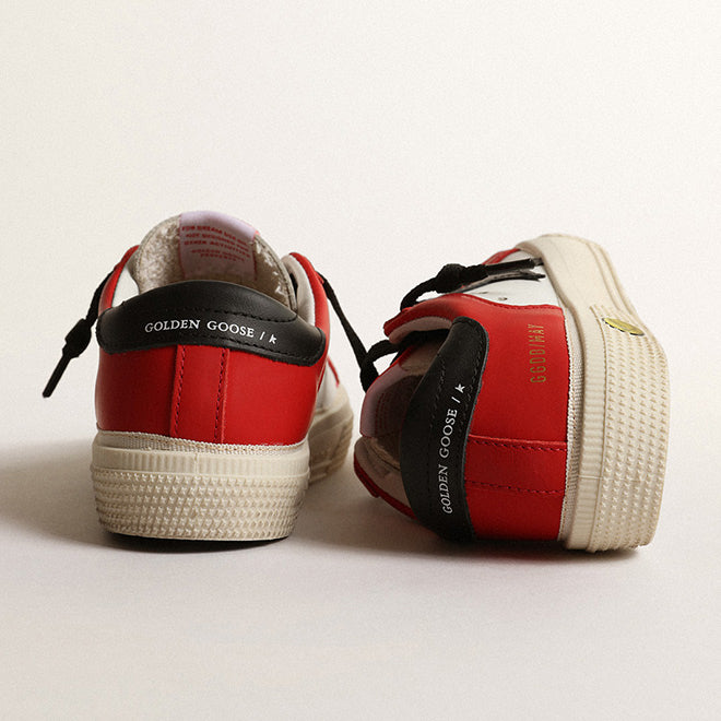 Παιδικό Αθλητικό Παπούτσι Golden Goose Black & Red