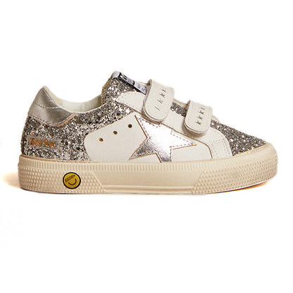 Παιδικό Παπούτσι Golden Goose Silver Glitter