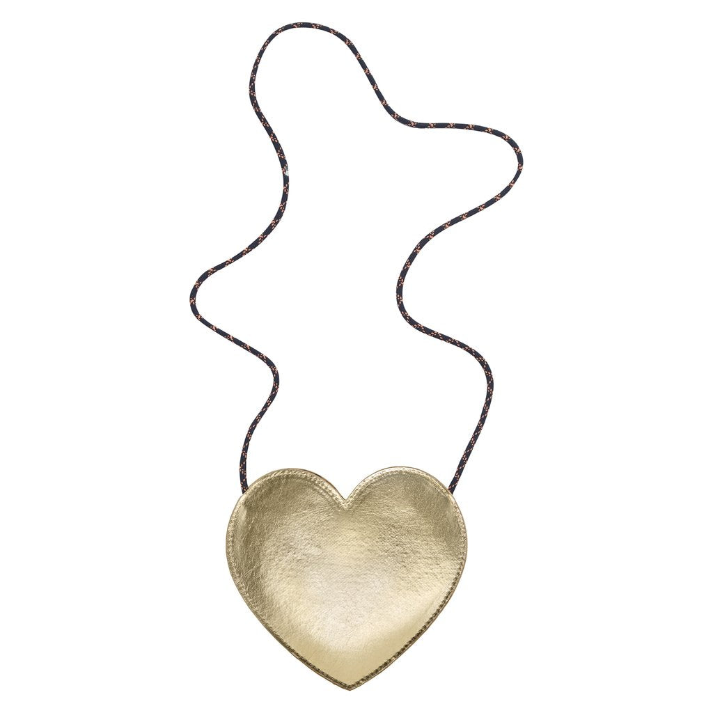 Παιδική Τσάντα Ώμου Gold Heart