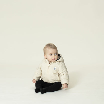 Βρεφικό Μπουφάν Baby Shark Sand Beige