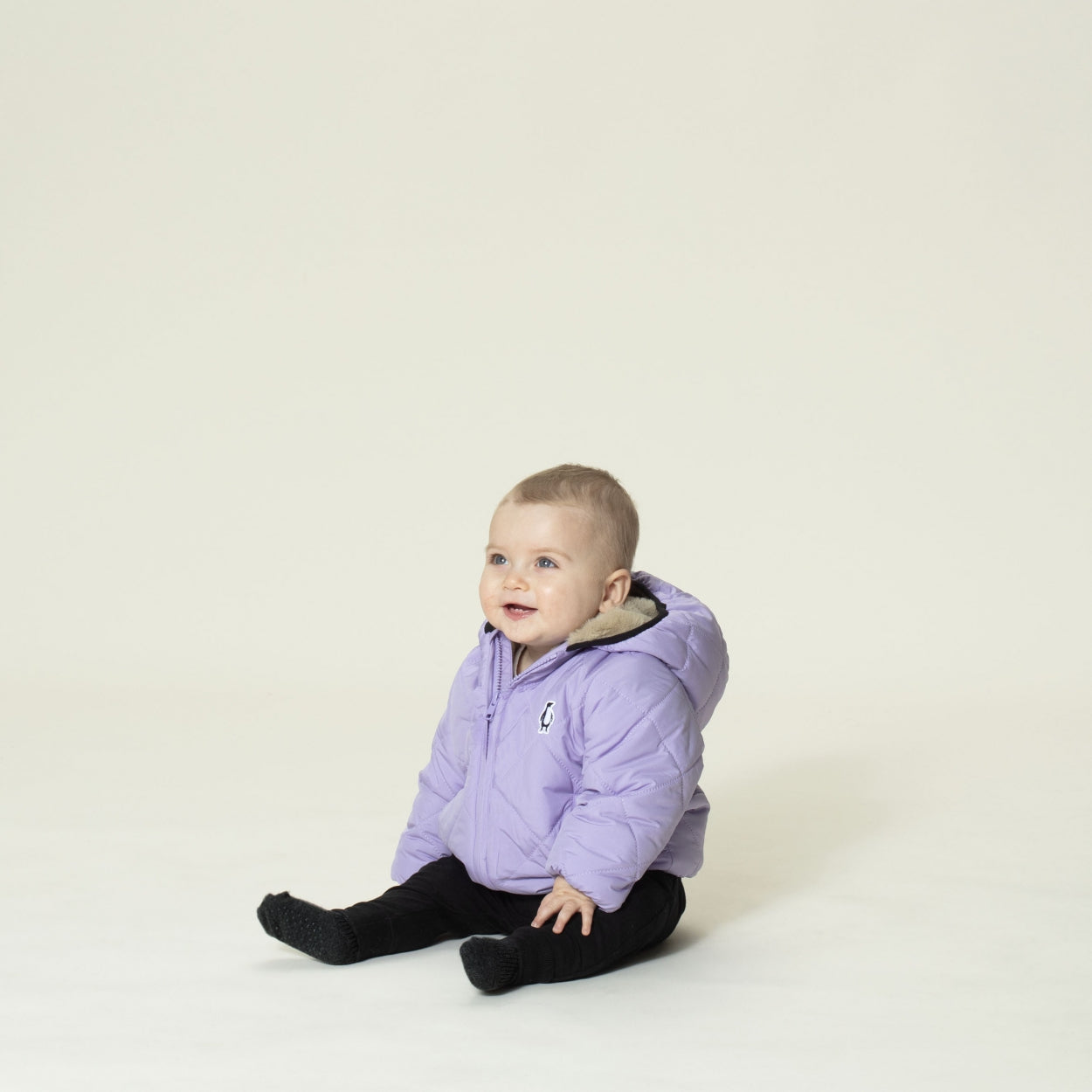 Βρεφικό Μπουφάν Baby Shark Purple Rose