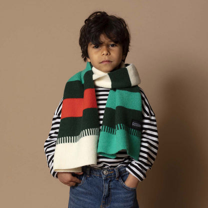 Παιδικό Κασκόλ Donkey Kingdom Arcadia Green Multi