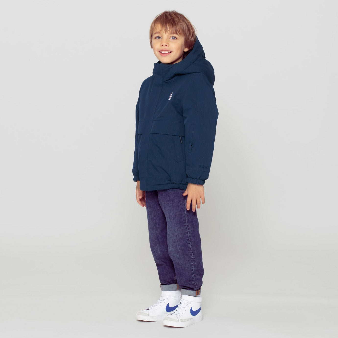 42B.242.9.1.570.312 # Kids Jacket Smooth Lion True Blue
