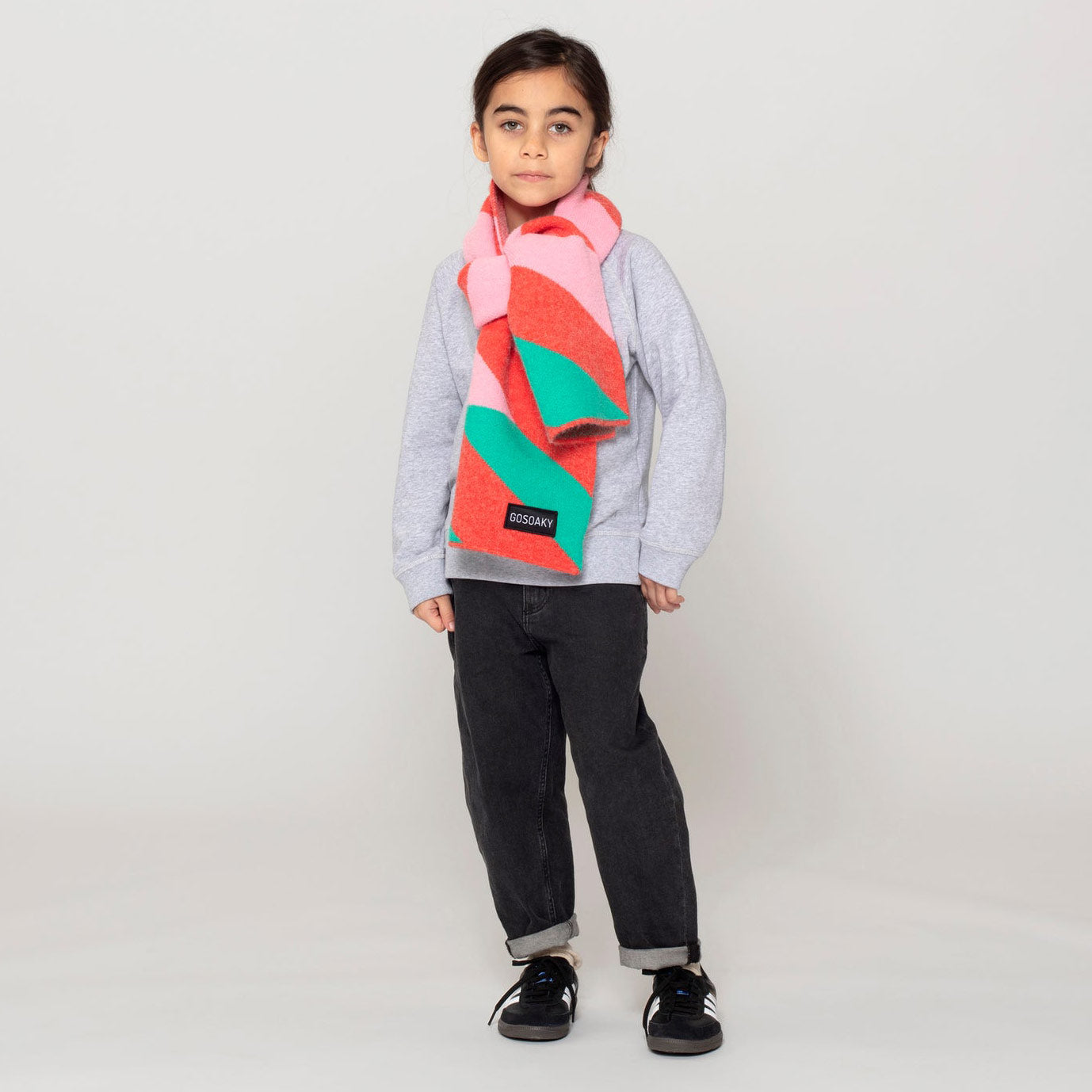 42B.24292944_COTTON # Παιδικό Κασκόλ Snake Kiss Cotton Candy