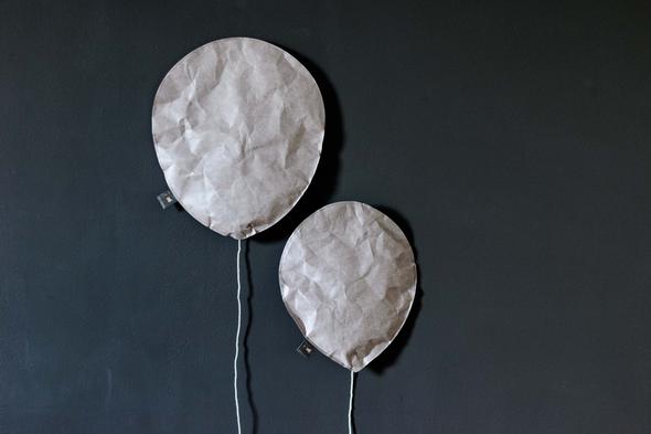 Φωτιστικό Μπαλόνι Cool Gray Small