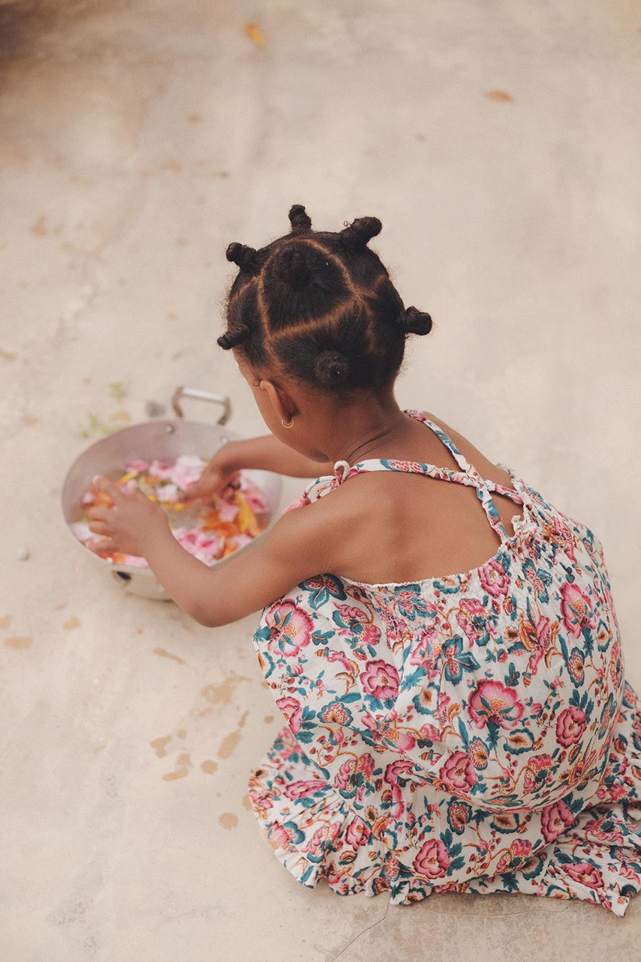 Παιδικό Φόρεμα Marceline Indian Flowers