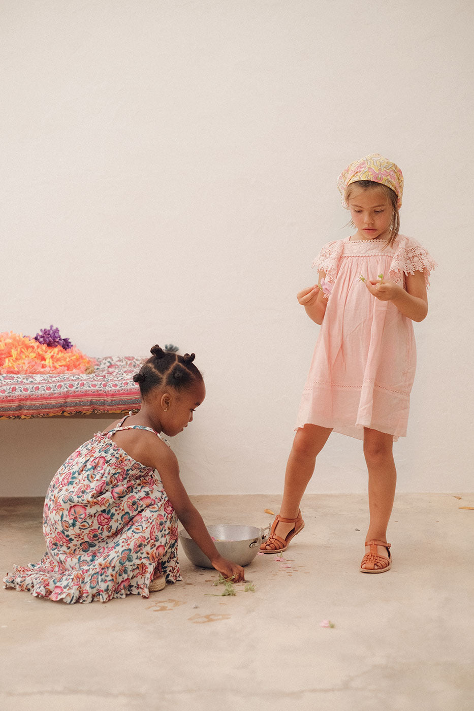 Παιδικό Φόρεμα Marceline Indian Flowers