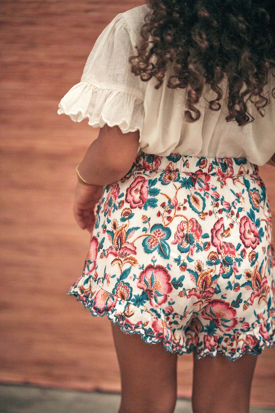 Παιδικό Σορτς Vallaloid Indian Flowers