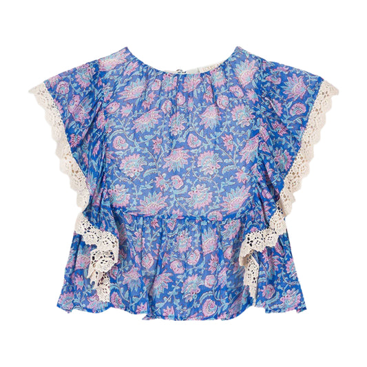 52A.GRI-S25-B0165 # Παιδική Μπλούζα Blue Capri