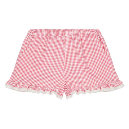 52A.GRI-S25-S0256 # Kids Shorts Pink Fragola Vichy