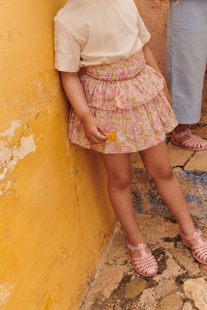 52A.GRI-S25-S0258 # Παιδική Φούστα Yellow Capri