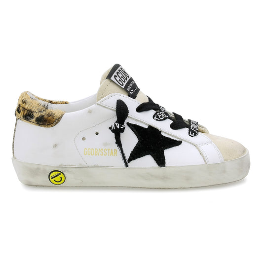 Παιδικό Παπούτσι Golden Goose White - Black - Leopard