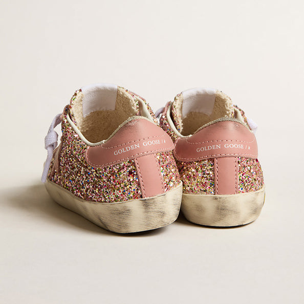 Παιδικό Παπούτσι Golden Goose Glitter Pink