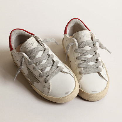 Παιδικό Παπούτσι Golden Goose Grey Star Red
