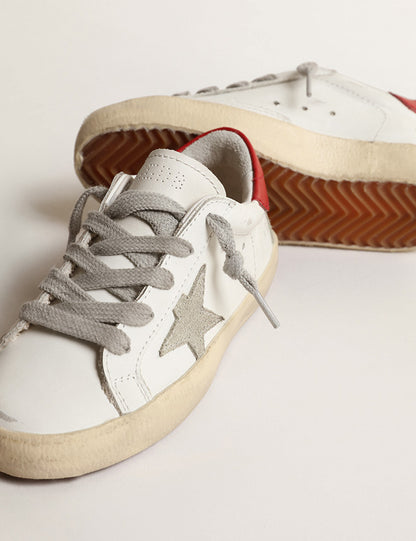 Παιδικό Παπούτσι Golden Goose Grey Star Red