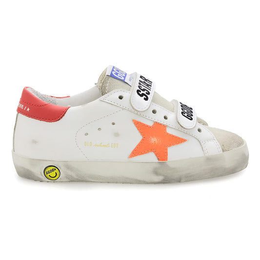 Παιδικό Παπούτσι Golden Goose White - Orarge