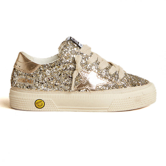 Παιδικό Αθλητικό Παπούτσι Golden Goose Glitter Gold