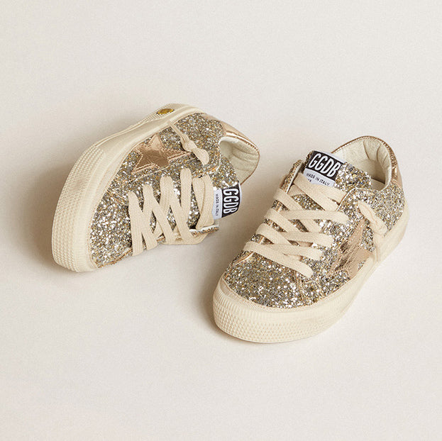 Παιδικό Αθλητικό Παπούτσι Golden Goose Glitter Gold