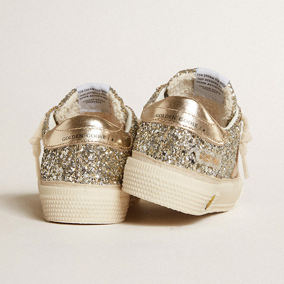 Παιδικό Αθλητικό Παπούτσι Golden Goose Glitter Gold