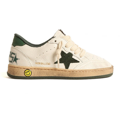 Παιδικό Αθλητικό Παπούτσι Golden Goose Ecru - Green