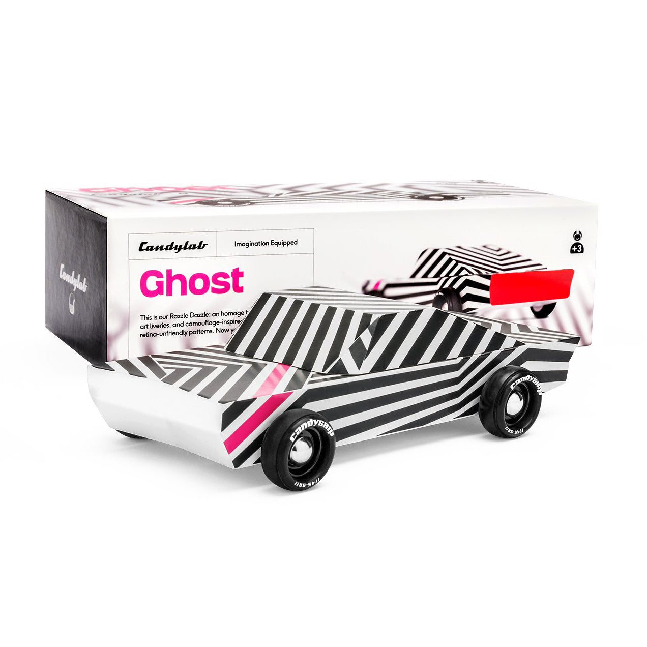 Ξύλινο Αυτοκίνητο Ghost Racer
