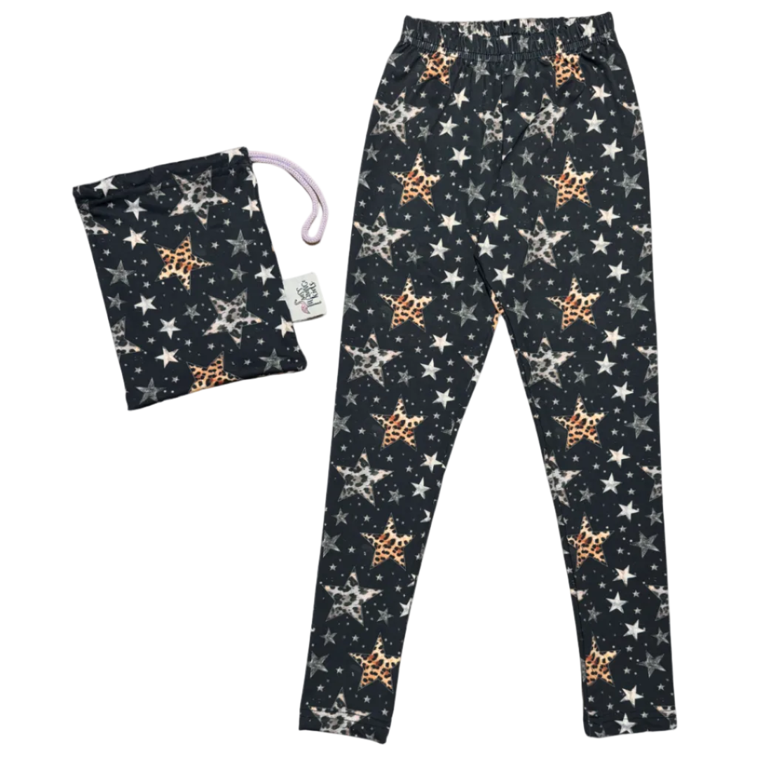 62B.MF_BLACK_ELECTRIC_STAR # Παιδικό Κολάν Black Electric Star