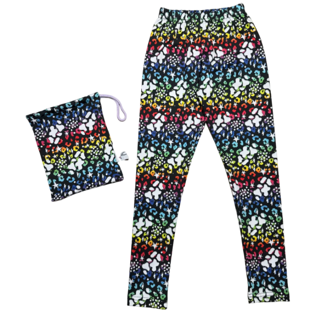 62B.MF_BLACK_RAINBOW # Παιδικό Κολάν Black Rainbow Wild